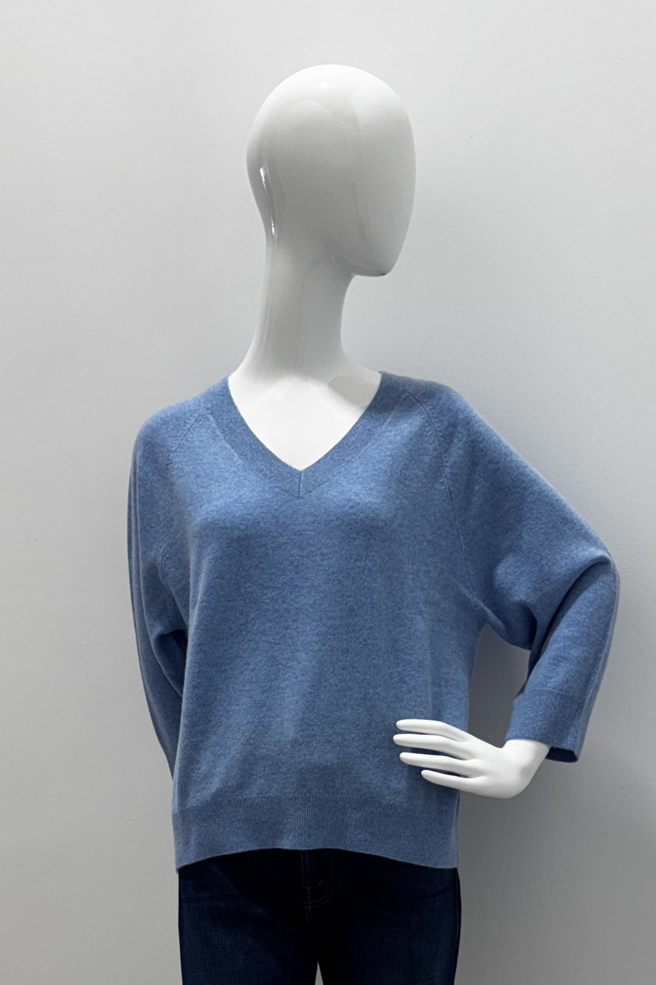 Repeat V-Neck Relaxed Sweater