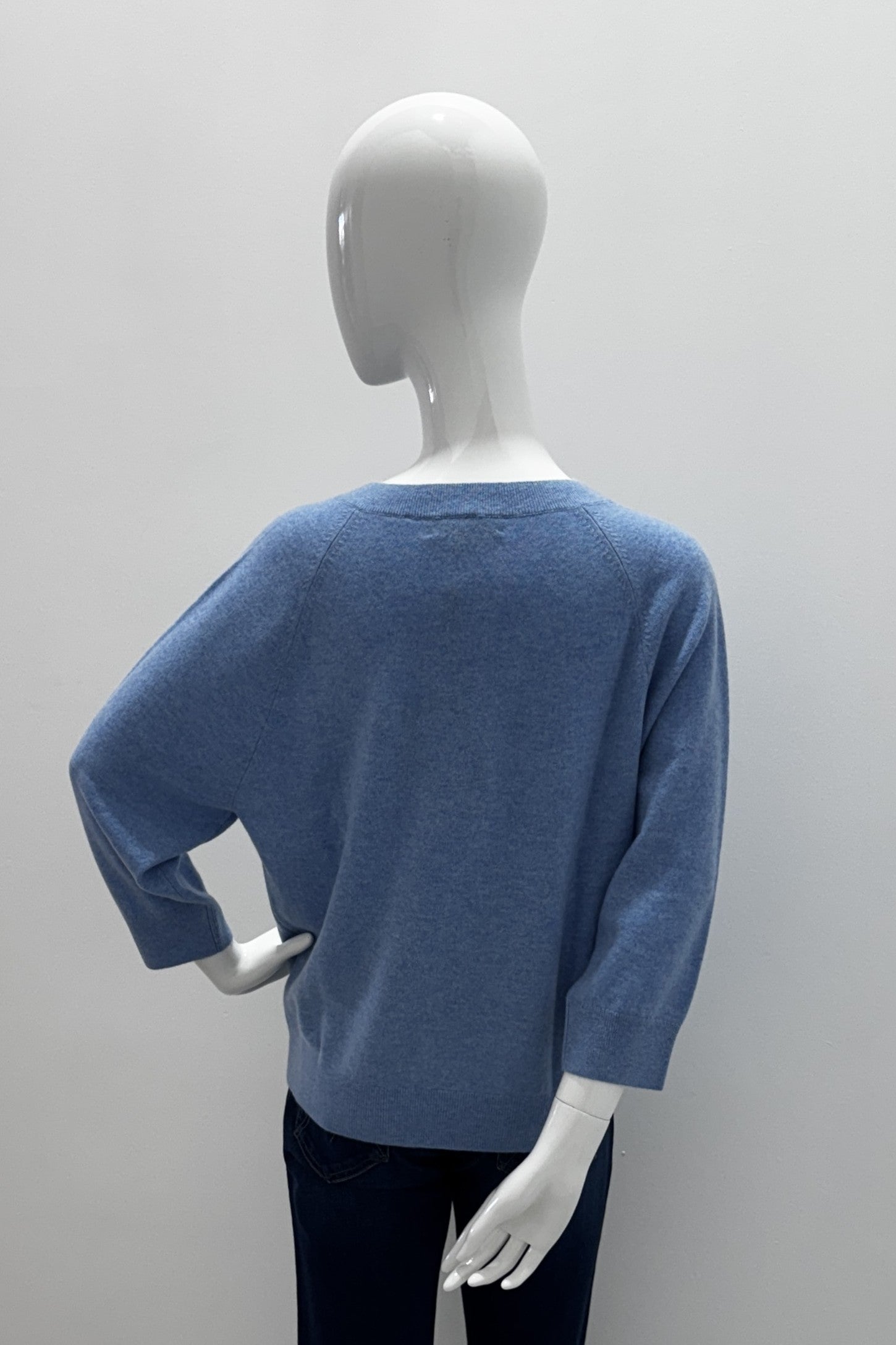 Repeat V-Neck Relaxed Sweater