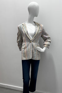 Cinq à Sept Prism Tweed Khloe Blazer Multi