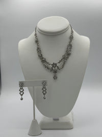 Elen Henderson Flower Design Neckalce and earring set