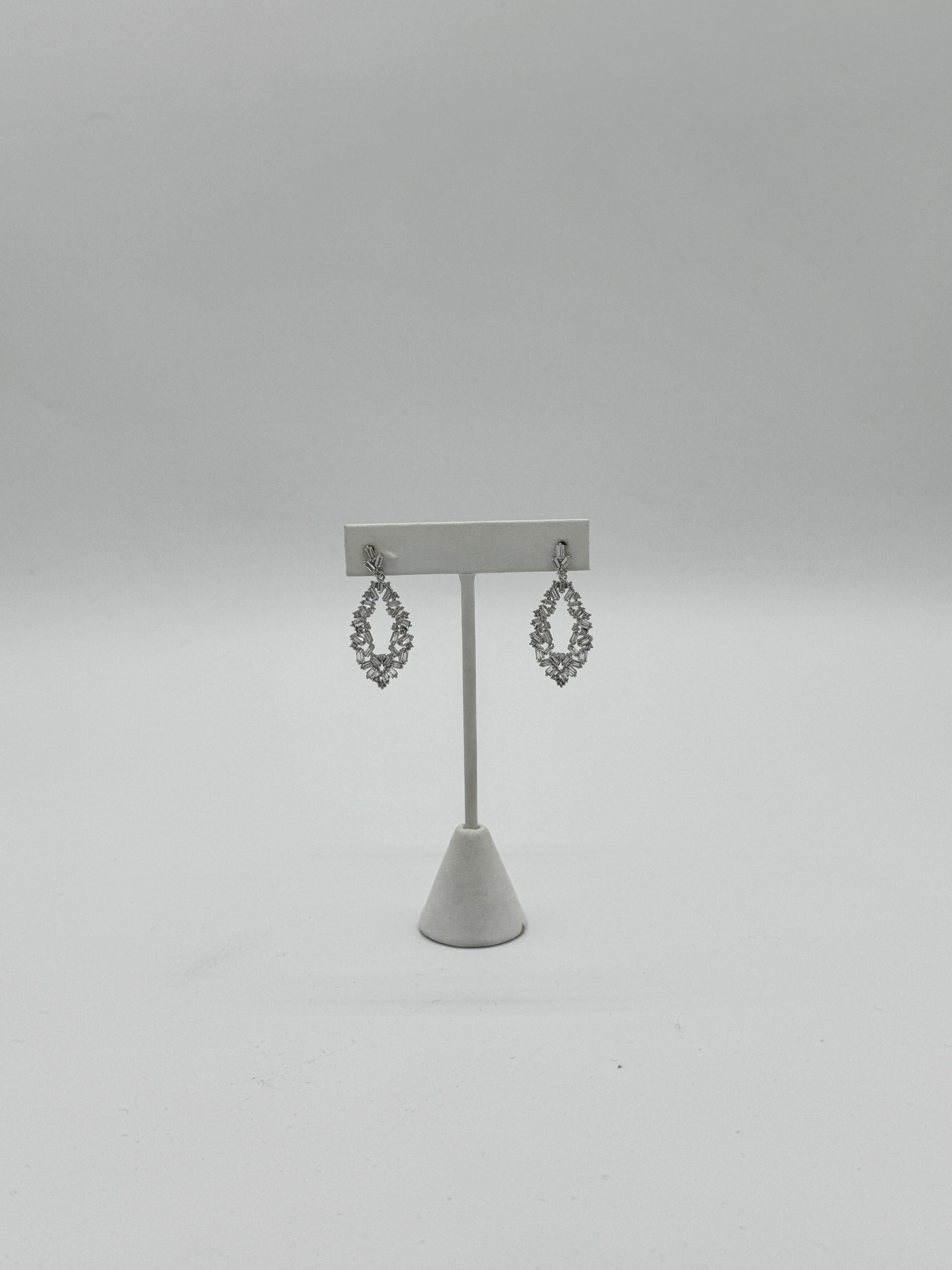 Theia Two Tear Drop Earring