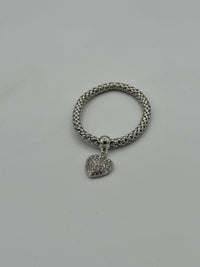 Tres Chic 3pc Bracelet with Heart Bracelet