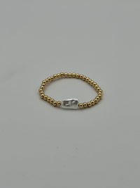 Tres Chic Gold Pearl Bracelet set of 5