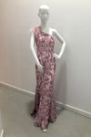 Jovani Mermaid Sequin Gown with Ostrich Feather Details