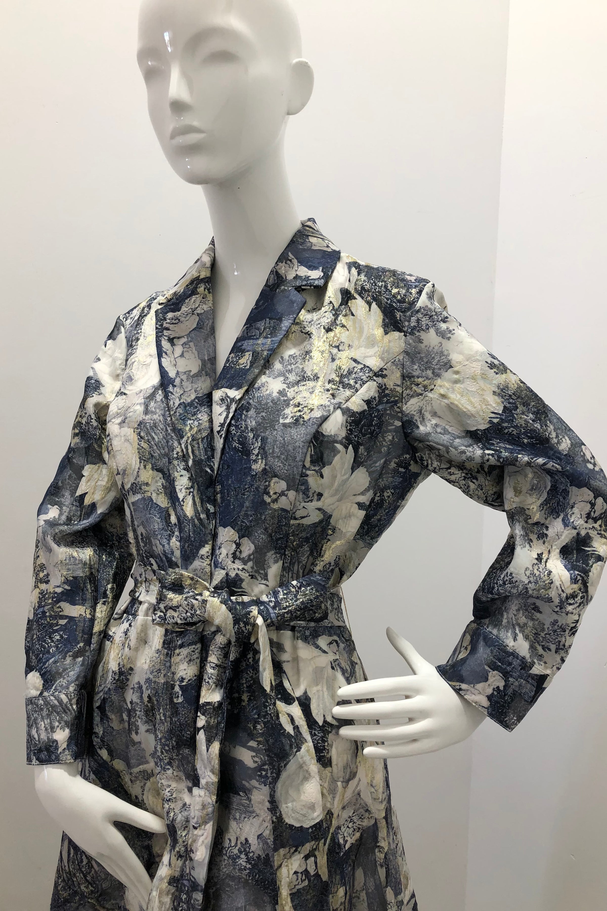 jovani designs wrap dress Jovani 06403 Navy Ruched Dress with Wrap