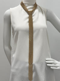 Tres Chic Cravate Dorée