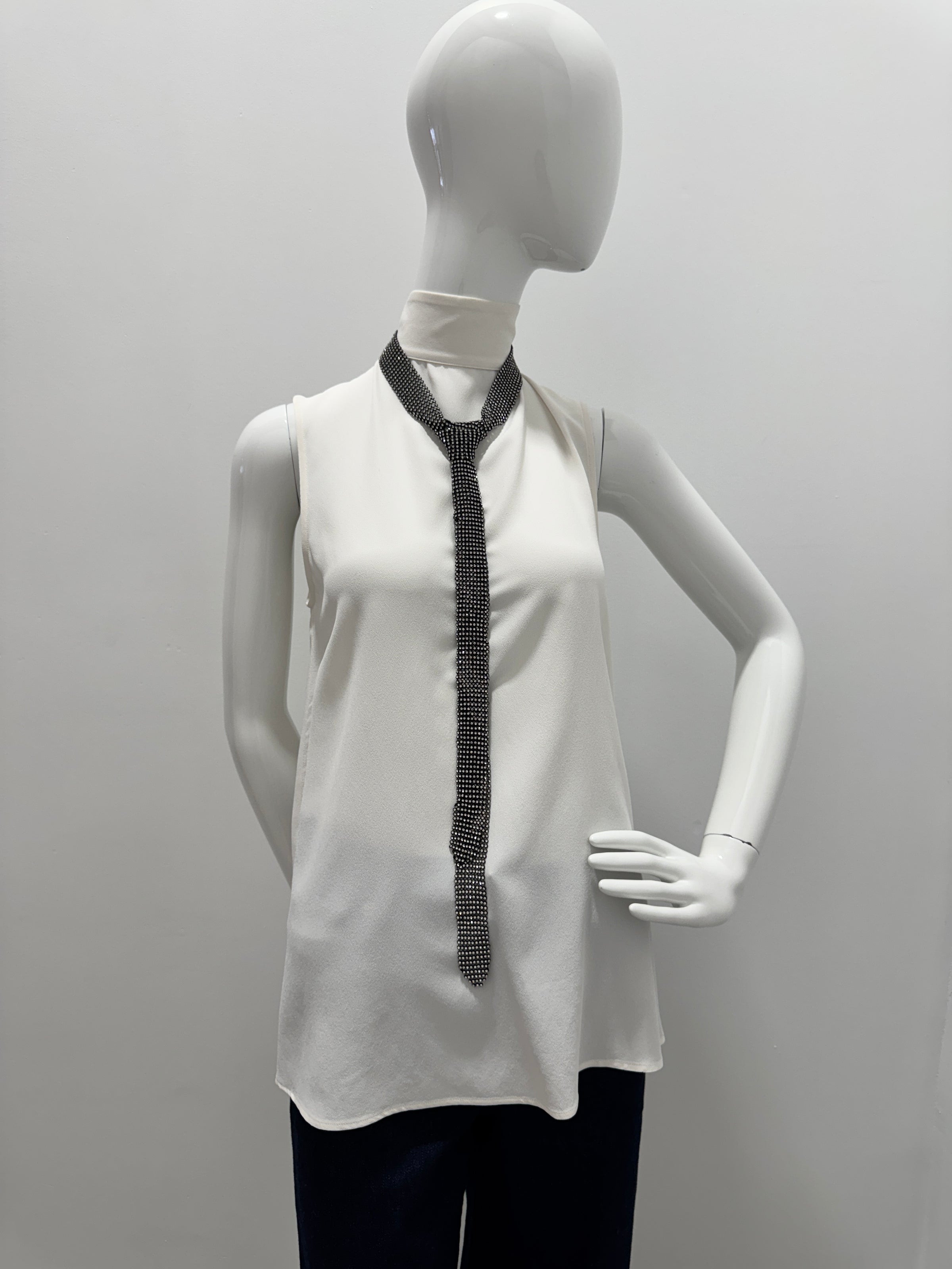 Tres Chic Cravate Noire