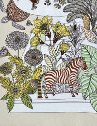 Safari Garden Silk Scarf