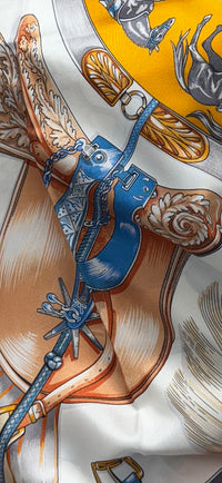 Regal Equestrian Silk Scarf