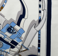 Nautical Voyage Silk Scarf