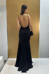 Eclipse Strappy Slit Gown