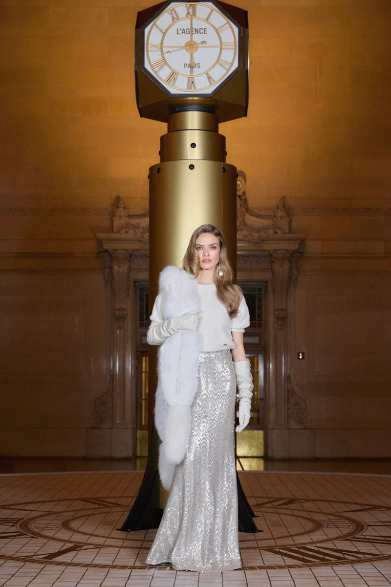 L’Agence Guinevere Cropped Pullover