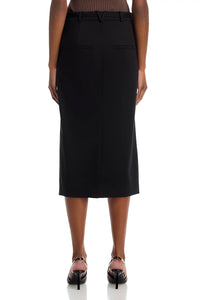Veronica Beard Hoffman Belted Skirt