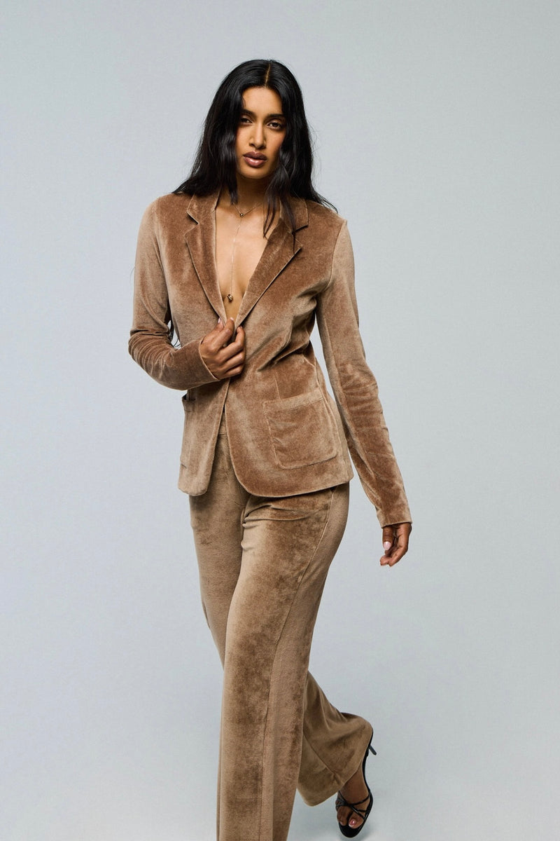 Pantalon large en velours Majestic Filatures