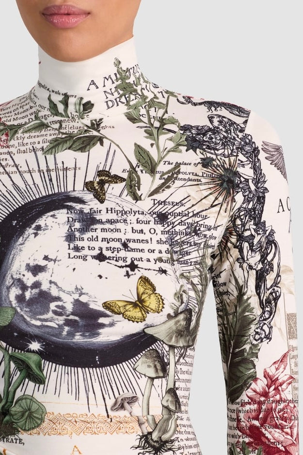 Alice & Olivia Haut à col roulé Delaina