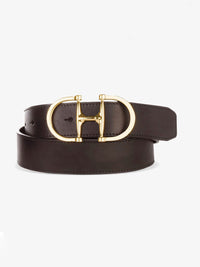 Ceinture Brave Leather Kasi Marron