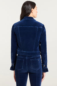 Veste Deryn en Denim Velours Cinq à Sept