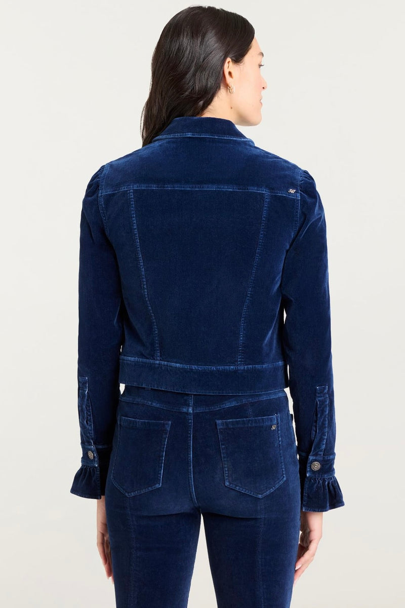 Veste Deryn en Denim Velours Cinq à Sept