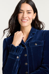 Veste Deryn en Denim Velours Cinq à Sept