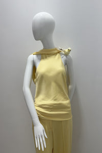 Haut cape en satin Simkhai Samira