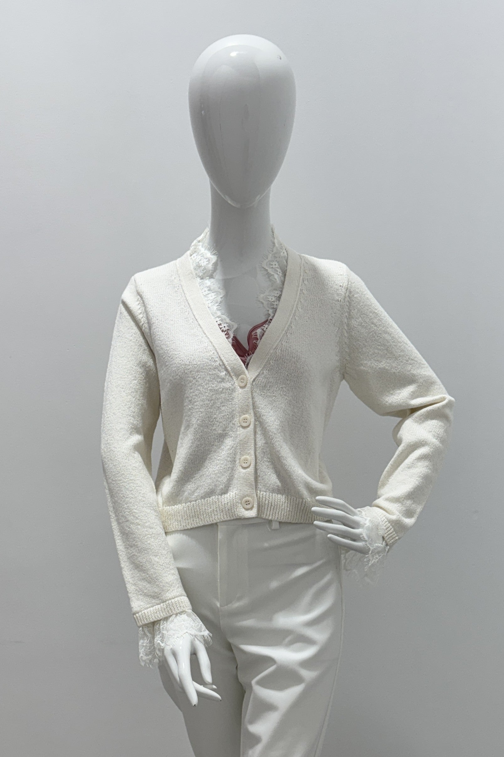 Cardigan en dentelle Cinq A Sept Nikko