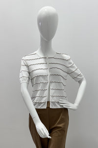 Tonet Cardigan White Dune