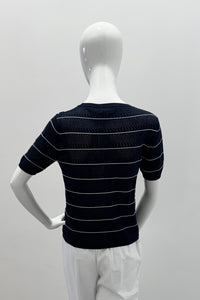 Tonet Sweater Navy White