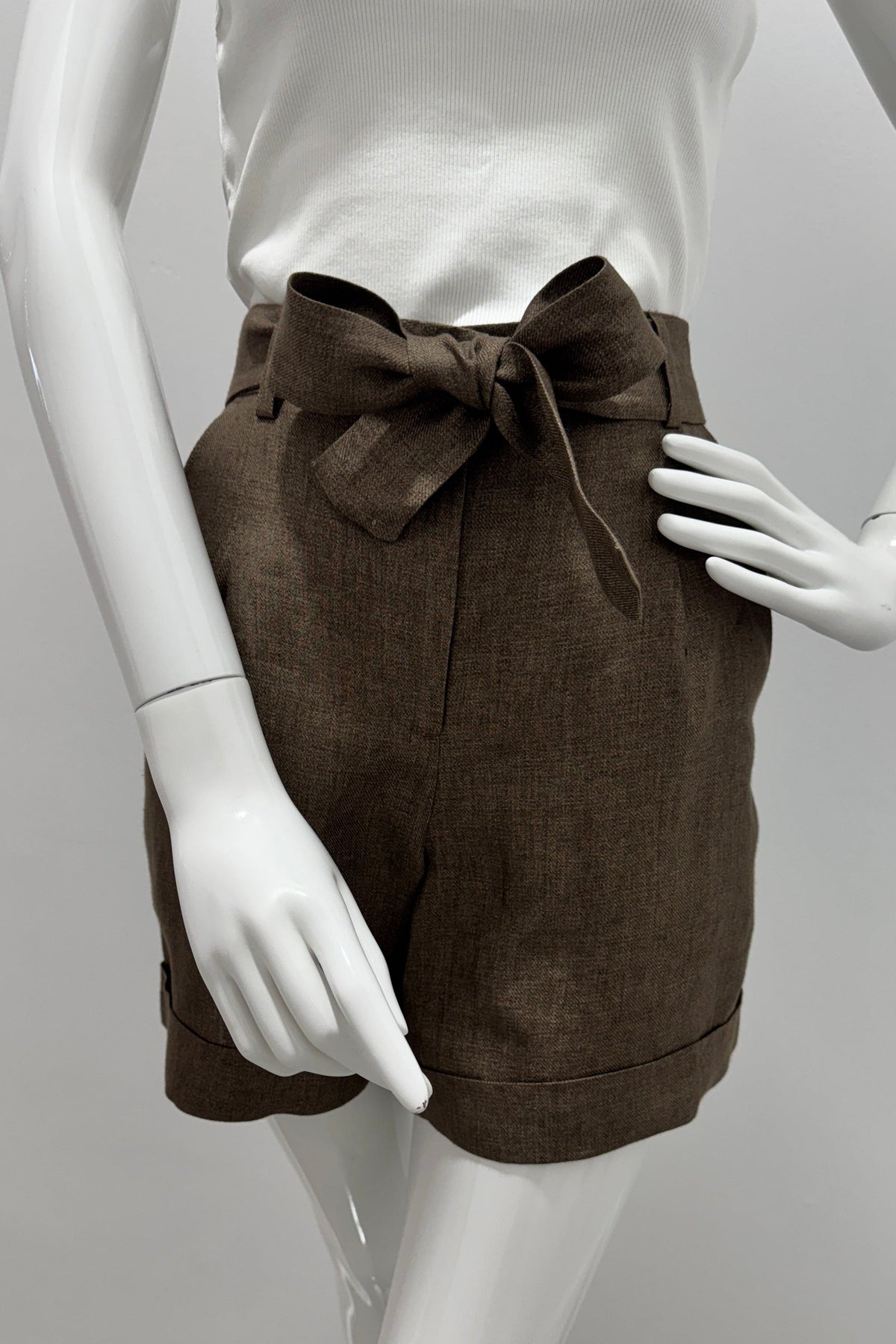 Emanou Zoe Shorts Black/Espresso