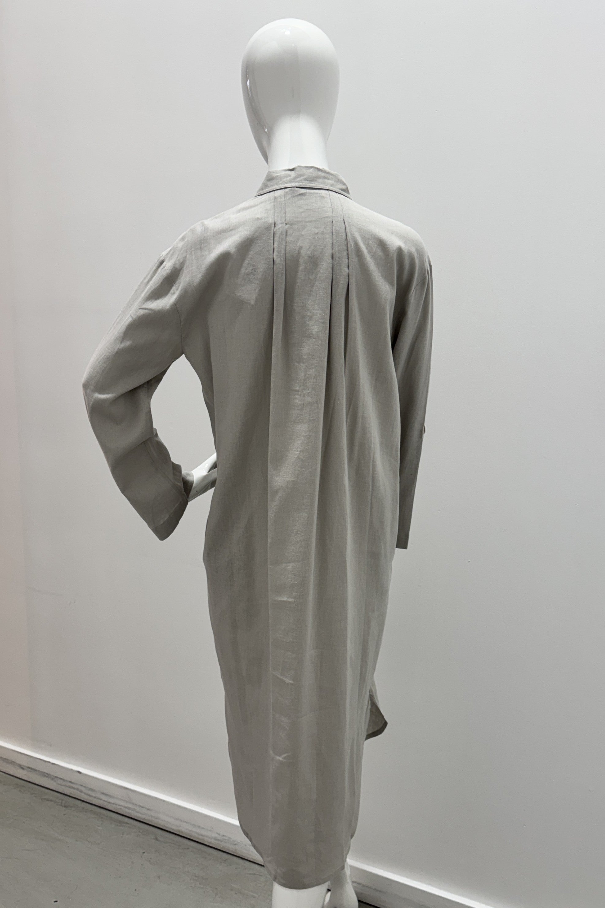 Mary N Max Linen Blouse Dress in Grès