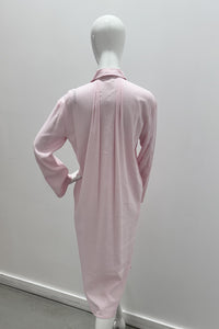 Mary N Max Linen Blouse Dress Rose