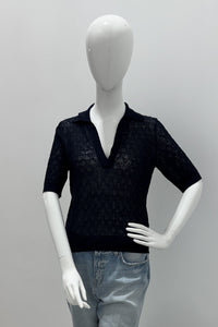 Veronica Beard Issa Knit Polo