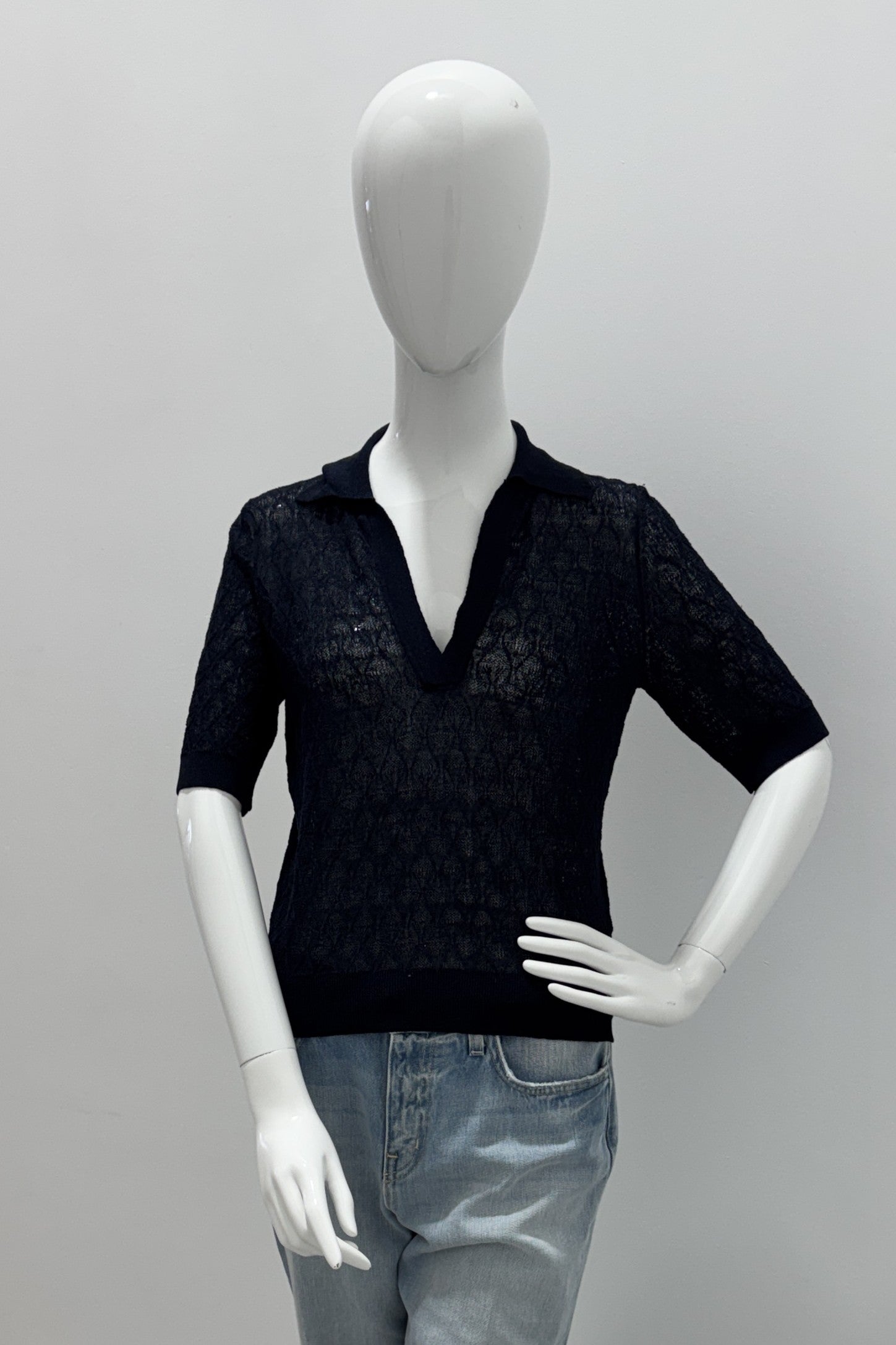 Veronica Beard Issa Knit Polo