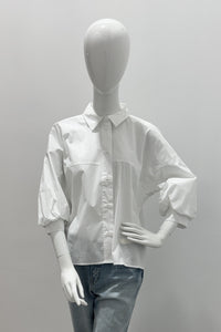 Mary N Max Blouse Blanc