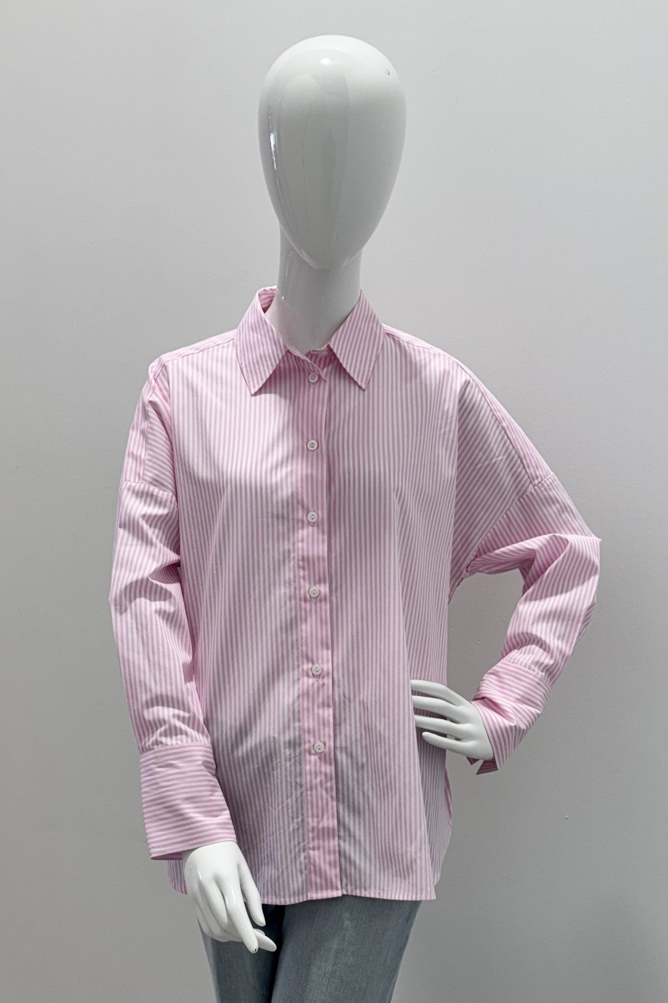 Mary N Max Cotton Blouse Rose