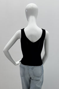 Purotatto V-Neck Tank Top Black