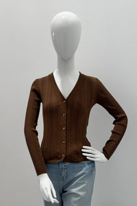 Purotatto Cardigan Marron