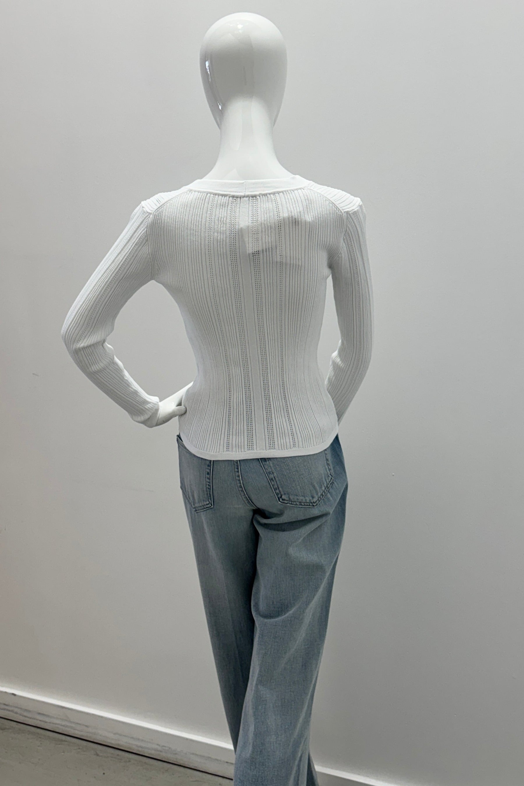 Cardigan Purotatto Blanc