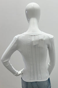 Cardigan Purotatto Blanc