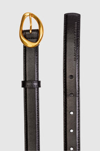 Black Suede Studio Iconic Belt