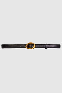 Black Suede Studio Iconic Belt