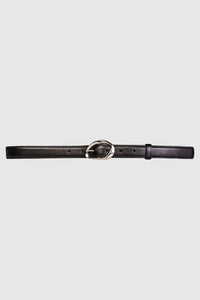 Black Suede Studio Iconic Belt