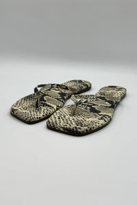 Tkees Sandales à bout carré Exotics Sandsnake