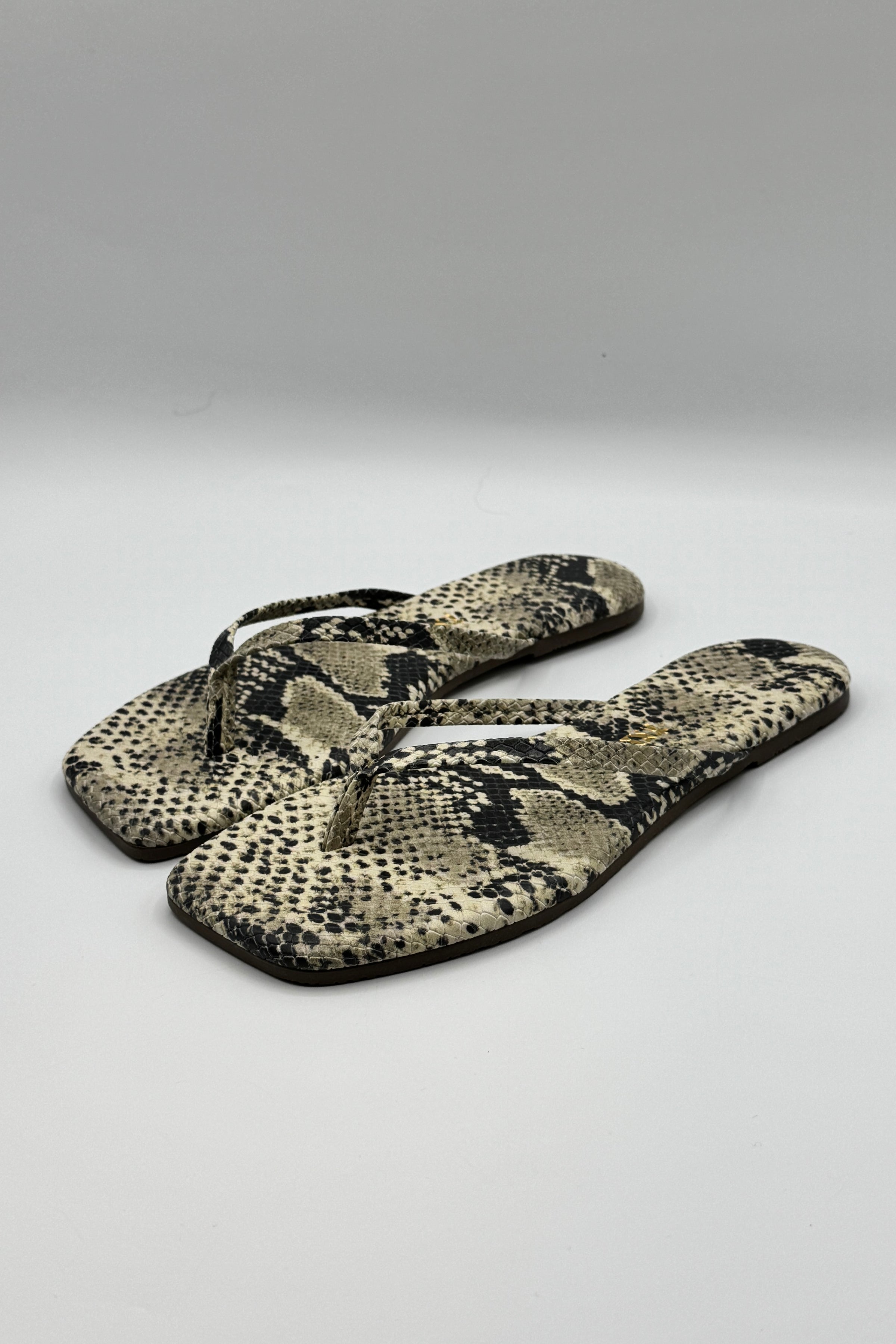 Tkees Sandales à bout carré Exotics Sandsnake