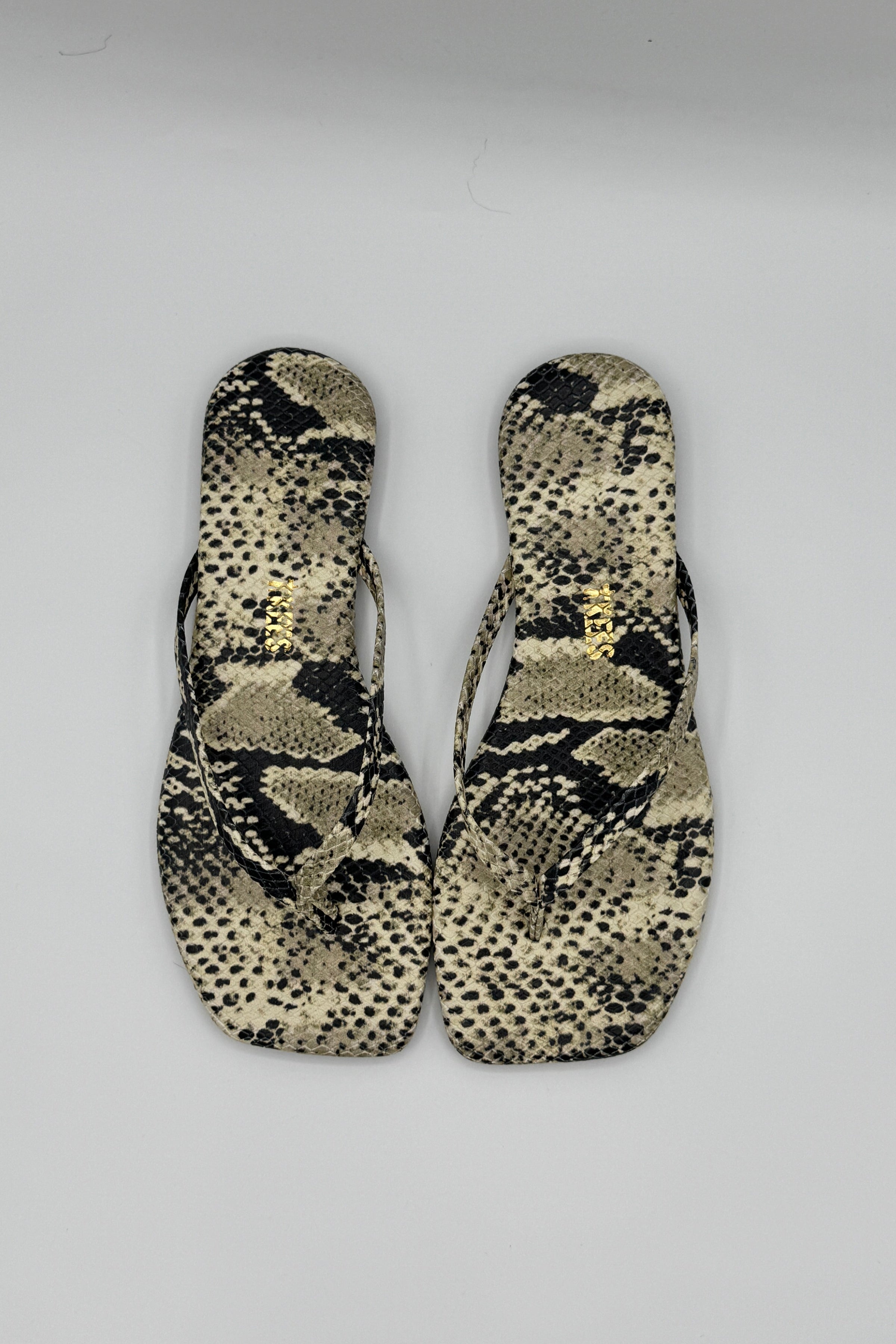 Tkees Sandales à bout carré Exotics Sandsnake