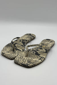 Tkees Sandales à bout carré Exotics Sandsnake