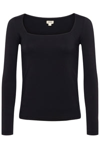 L'Agence Kinley Square Neck Top