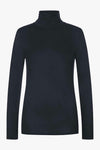 Majestic Filatures CORE Soft Touch Long Sleeve Turtleneck Marine Blue