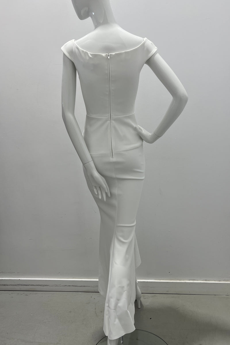 Greta Constantine Arilda Off-The-Shoulder Midi Dress