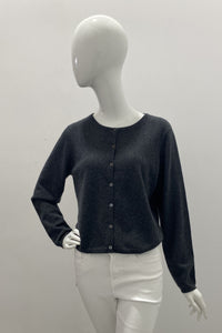 Repeat Cashmere Knitted Button Up Cardigan