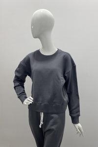 Kerri Rosenthal Boyfriend Sweatshirt Coeur Patchwork Pull